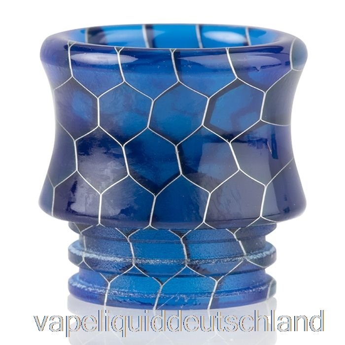 810 Crown Snake Skin Resin Drip Tip Blue Vape Deutschland